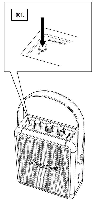 Marshall Stockwell II – Portable Stereo Loudspeaker-STANDBY MODE